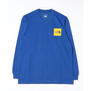 「THE NORTH FACE」 長袖Tシャツ X-LARGE ブルー メンズ