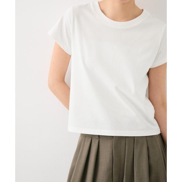 「PUBLIC TOKYO」 半袖Tシャツ 2 ホワイト レディース