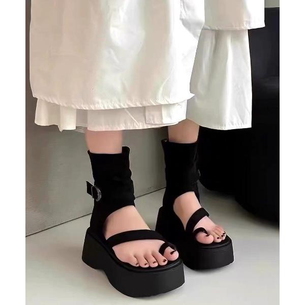 サンダル Volume sole boots sandal レディース