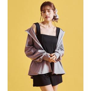 水着 「WEB限定」「UPF50＋」　ラッシュパーカー付き4点セット　9M・11L　「San-ai Resort（サンアイリゾート）」 レディース