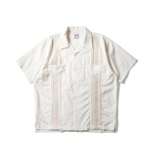 シャツ 半袖 HOUSTON キューバシャツ(BOTANICAL) メンズ レディース