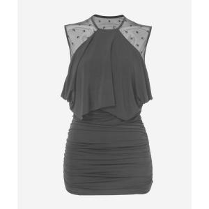 チューブトップ ベアトップ CREPE JERSEY SL TOP