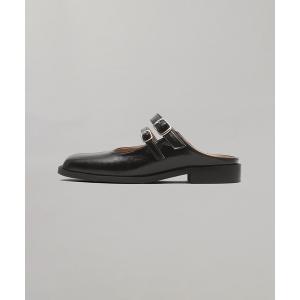 シューズ 20255_Double Buckle Mule PAES_20255_Double Buckle Mule メンズ