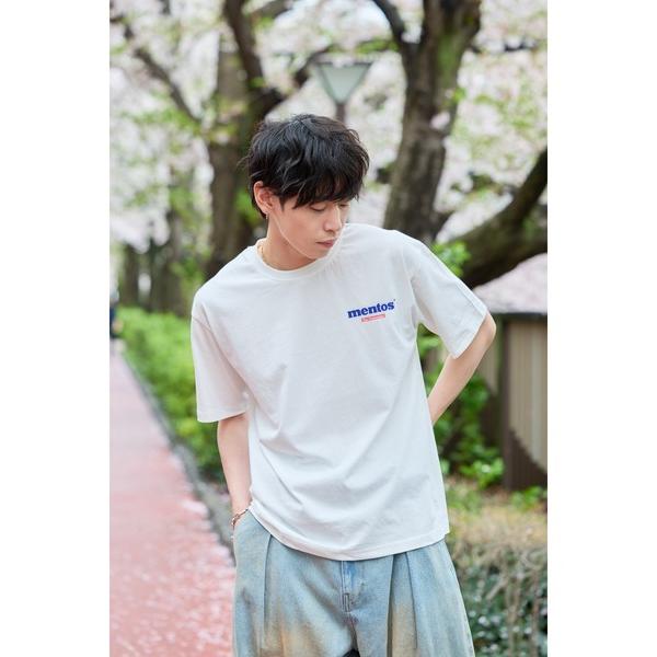 tシャツ 「mentos/メントス」グラフィックTシャツ　ユニセックス/カジュアル/お菓子 メンズ ...