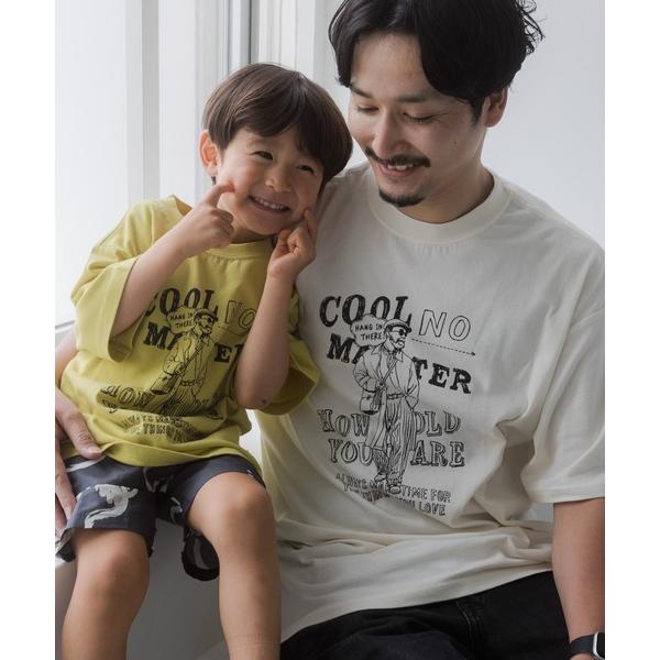 tシャツ あこがれのイケオジ柄半袖Tシャツ メンズ