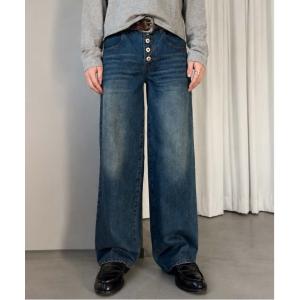 ジーンズ ASSORT LINES STRAIGHT PANTS/アソートラインストレートパンツ メンズ レディース