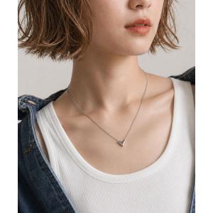 アレルギー対応 ネックレス 「stainless」Vモチーフネックレス「金属アレルギー対応」 レディース