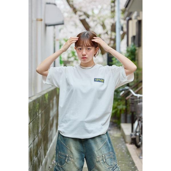tシャツ 「SPAM/スパム」グラフィックTシャツ　ユニセックス/カジュアル/コンテンツ メンズ レ...