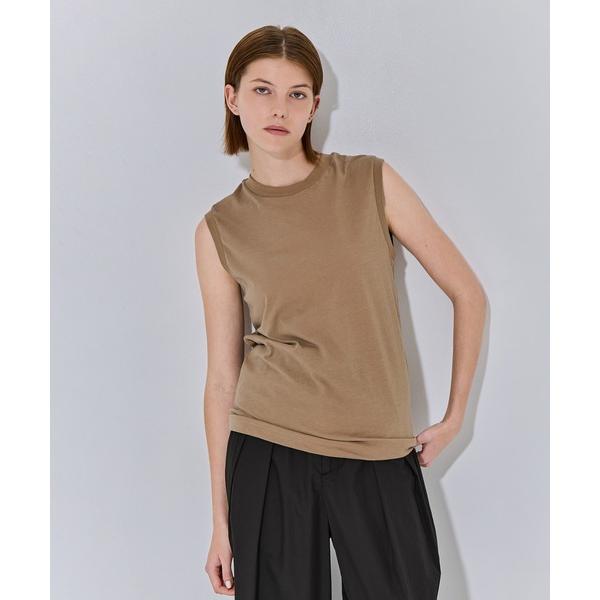 tシャツ 「ATON/エイトン」FRESCA NUBUCK REGULAR FIT TANKTOP/...