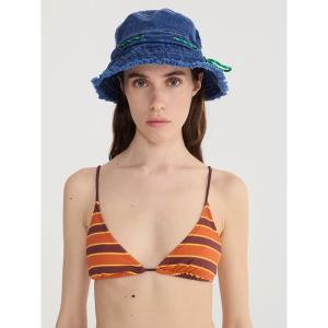 帽子 ハット Navy blue adjustable fisherman hat レディース メンズ