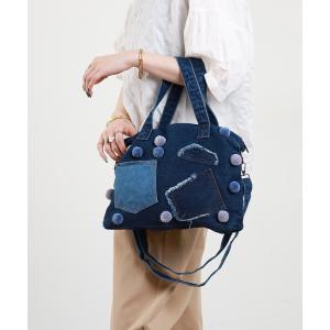 Desigual（デシグアル） トートバッグ パッチワークデニム ホーボー