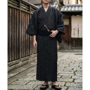 甚平 浴衣 YUKATA/しじら織り 浴衣 ワンタッチ帯 2点セット 花火大会 お祭り メンズ レディース
