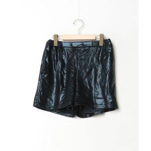 「MECRE」 ショートパンツ M ブラック レディース