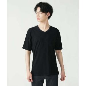 「MK MICHEL KLEIN HOMME 」 半袖Tシャツ 51 ブラック メンズ