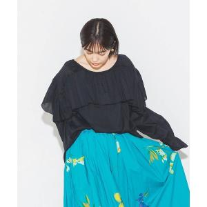 「lil nina」 長袖ブラウス FREE ブラック レディース