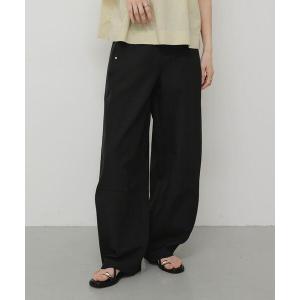 ワイドパンツ パンツ バレルレッグチノパンツ レディース