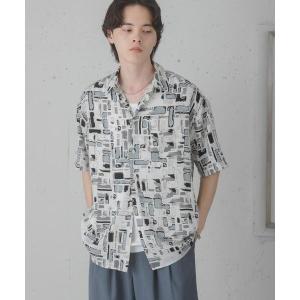 シャツ アソートパターンレギュラーカラーショートスリーブシャツ メンズ