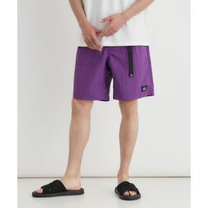 パンツ CAMP7(キャンプ7)ナイロンベルト付きショートパンツ メンズ