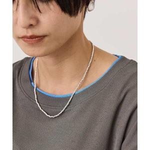 ネックレス スリムメタルビーズネックレス レディースの高価買取価格