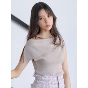ニット セーター アシメデザインニットプルオーバー レディース｜ZOZOTOWN Yahoo!店