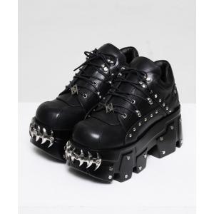 スニーカー 「REFLEM/レフレム」フロントメタルプラットフォームシューズ レディース メンズ