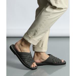 サンダル LEATHER SANDALS：メイドインジャパン 国産 レザーサンダル メンズ
