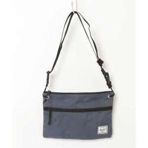 「Herschel Supply」 ワンポイントショルダーバッグ - ブルー メンズ