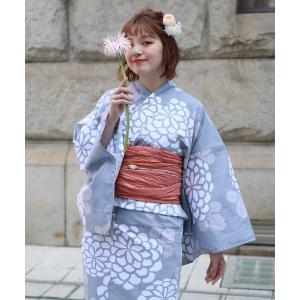 浴衣 変わり織り浴衣3点セット「浴衣・帯・下駄」 レディース