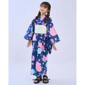 MIKI HOUSE（ミキハウス） 浴衣 さくらしぐれ柄浴衣 キッズ 子供