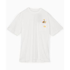 ノースフェイス tシャツ 限定展開 THE NORTH FACE/ザ・ノース・フェイス ショートスリーブフラッシュドライフラワーロゴティー(メンズ)