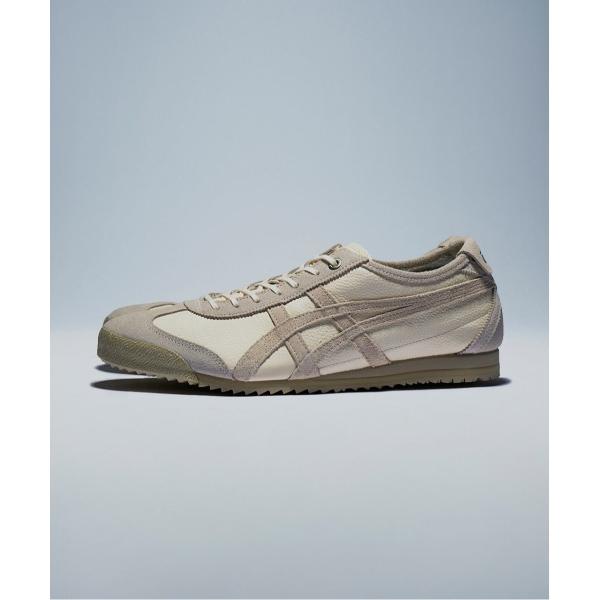 「Onitsuka Tiger」 ローカットスニーカー 25.5 クリーム レディース