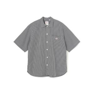 「DANTON」 半袖シャツ 42 ブラック系その他 メンズ