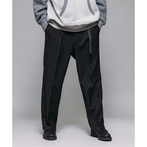 「FREAK'S STORE」 スラックス MEDIUM ブラック メンズ
