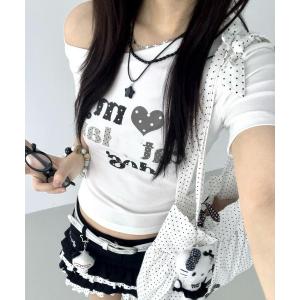 lilful タンクトップ ノースリーブ 「26年春夏新作」Y2K ヴィンテージ