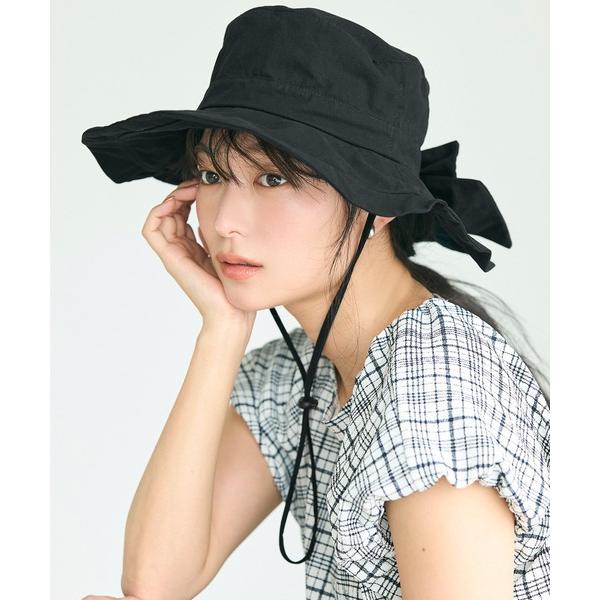 帽子 ハット uvカット 紫外線カット レディース 「WEB限定セール」UVカットリボンハット レデ...