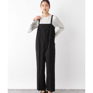 「GLOBAL WORK」 オーバーオール MEDIUM ブラック レディース
