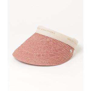 「Helen Kaminski」 サンバイザー - ピンク レディース