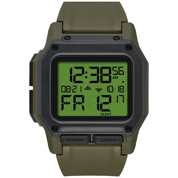 「NIXON」 デジタル腕時計 FREE アーミー メンズ