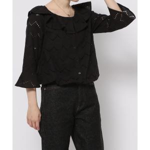 「GLOBAL WORK」 7分袖ブラウス X-...の商品画像