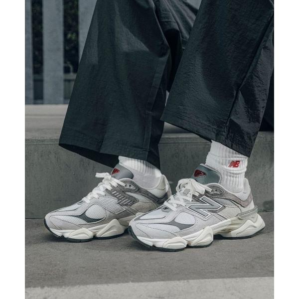 「New Balance」 ローカットスニーカー 25.0cm グレー メンズ