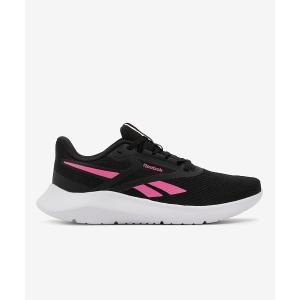 「Reebok」 ローカットスニーカー 24.0cm ブラック×ピンク レディース