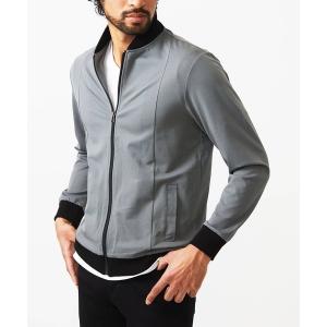 「MK MICHEL KLEIN HOMME 」 ブルゾン 48 グレー メンズ