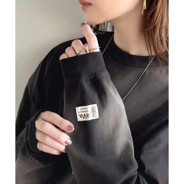 「Java」 長袖カットソー LARGE ブラック レディース