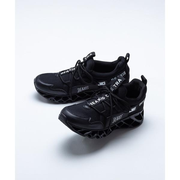 「BEAXIS」 ローカットスニーカー X-SMALL ブラック レディース