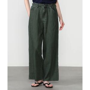 ワイドパンツ パンツ TICCA | リネン ガーメントダイパンツ WOMEN レディース