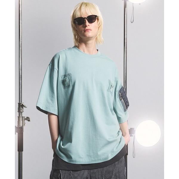 tシャツ 「UNISEX」MA-1 Details Prime-Over Short-sleeved...
