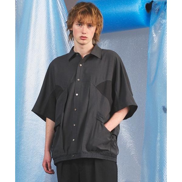 シャツ 半袖 「UNISEX」3D Sporty Switching  Prime-Over Sho...