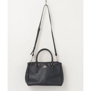「COACH」 サリー キャリー オール ワンポイント2WAYバッグ - ネイビー レディース