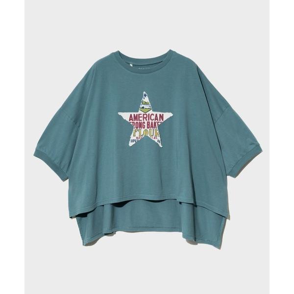tシャツ Lime.inc/ライムインク　星ワイド プルオーバー レディース