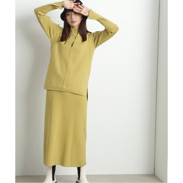 「N.（N. Natural Beauty Basic）」 コンビワンピース MEDIUM イエロー...